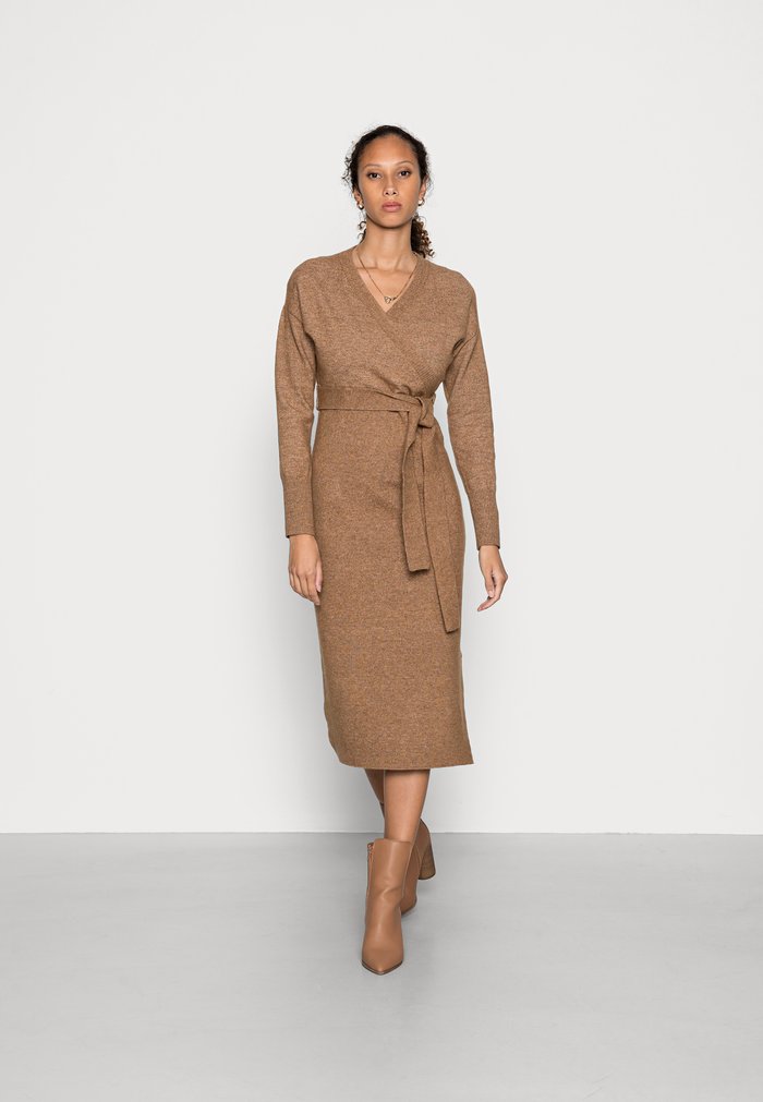 Peignoir Anna Field WRAP OVER MIDI Marron Femme | GYK-1981458